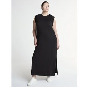 Scoop ScubaKnit Sleeveless Maxi Dress
